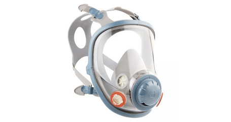 Маска полнолицевая без фильтра 6950 Jeta Safety с покрытием линзы ChemShield, р-р L