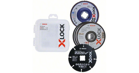 Набор кругов 125х1.0x22.2 мм X-LOCK BOSCH (5 шт.)