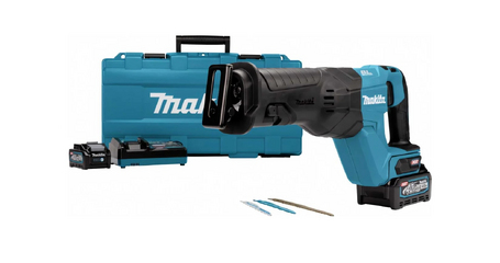 Аккум. сабельная пила MAKITA XGT JR001GM201 в чем.