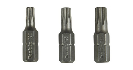 Насадка T20/T25/T30, 25 мм, C-form, 3 шт. MAKITA