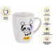 Кружка керамическая, 360 мл., MINI PANDA-2, PERFECTO LINEA