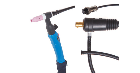 Горелка сварочная TIG WGT-26V (4м, 250А, разъем 35-50, вентиль) SOLARIS