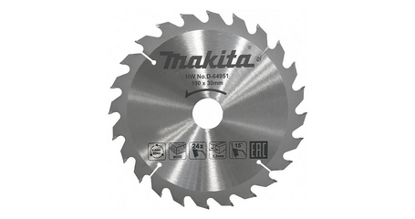 Диск пильный 190х30 мм 24 зуб. по дереву MAKITA