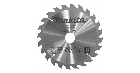 Диск пильный 190х30 мм 24 зуб. по дереву MAKITA
