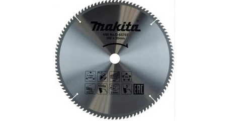 Диск пильный 355х30 мм 100 зуб. по алюминию MAKITA
