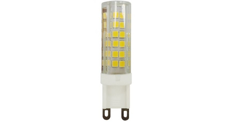 Лампа светодиодная PLED G9 9 Вт 230В 2700К JAZZWAY