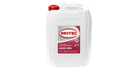 Антифриз Sintec-40 G12 plus Lux (красный) 10кг
