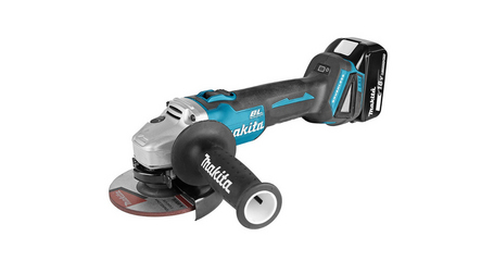 Аккум. углошлифмашина MAKITA LXT DGA 504 RF в чем.