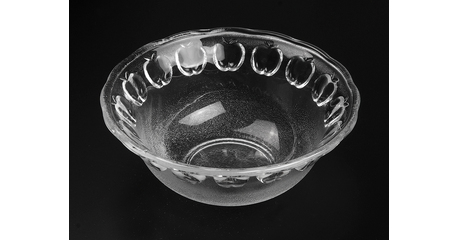 Салатник стеклянный, круглый, 170 мм, Яблоки, PERFECTO LINEA