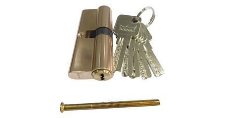 Евроцилиндр DORMA CBR-1 70 (35x35) латунь