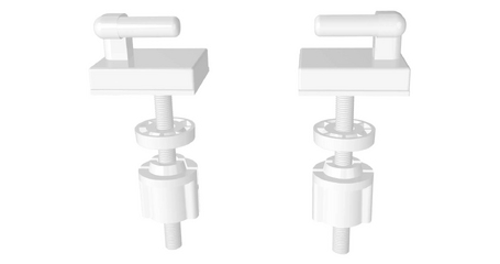 Крепеж для сиденья унитаза Shell, AV Engineering