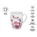 Кружка керамическая, 360 мл., FLOWER BIRD-4, PERFECTO LINEA