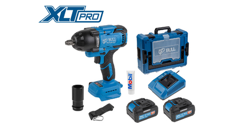 Аккум. ударный гайковерт BULL SC 1807 Xcase, XLTpro, БЕСЩЕТ., 18 В, 750 Н*м, 1/2