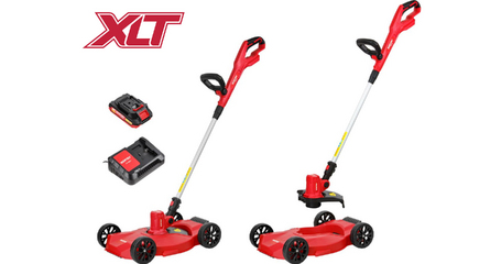 Триммер аккум. WORTEX TB 2818 ALL1 XLT SET 18В, шир.скаш.300 мм, авт.подача лески, леска 1.6 мм