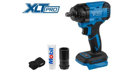 Аккум. ударный гайковерт BULL SC 1804 в кор. XLTpro SOLO БЕСЩЕТ., 18 В, 400 Н*м, 1/2