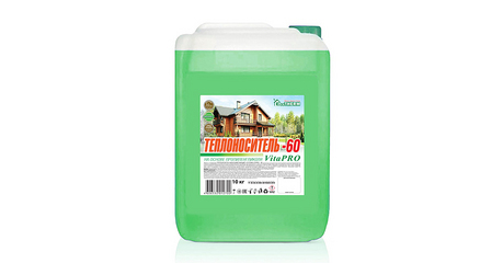 Теплоноситель Экотерм  VitaPro (-60С) кан. 10 кг., EcoTherm