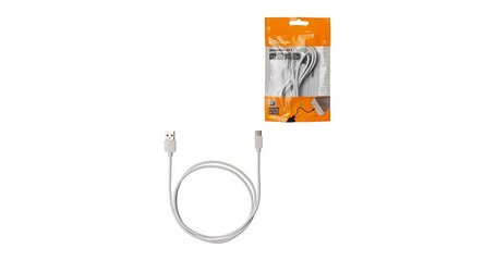 Дата-кабель, ДК 5, USB - USB Type-C, 1 м, белый, TDM