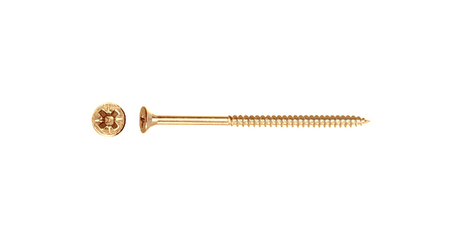 Шуруп универсальный 6.0х160 мм желтый цинк (5 кг) STARFIX
