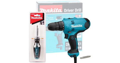 Дрель-шуруповерт MAKITA DF0300X1 в кор. + Отвертка D-58833