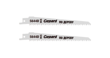 Пилка сабельная по дереву S644D (2 шт.) GEPARD