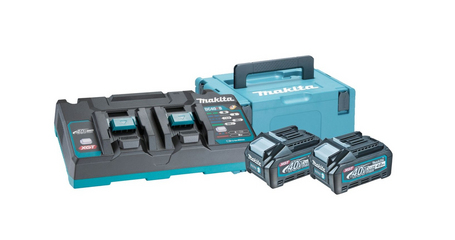 Комплект аккумулятор XGT PSK 40V (BL4040 x 2 шт) + зарядное DC40RB MAKITA