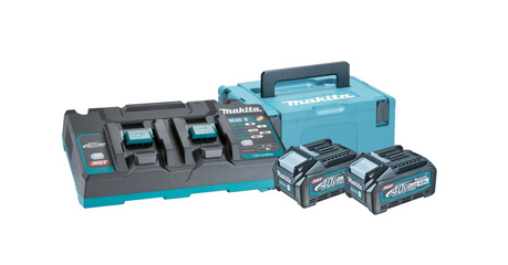 Комплект аккумулятор XGT PSK 40V (BL4040 x 2 шт) + зарядное DC40RB MAKITA