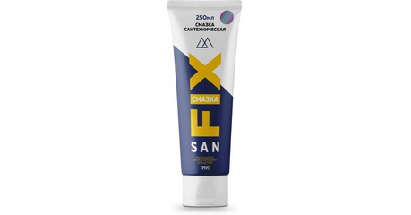 Смазка силиконовая канализационная 250 мл. SANFIX