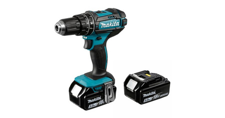 Аккум. ударная дрель-шуруповерт MAKITA LXT DHP482RTJ в кейсе