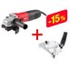 Одноручная углошлифмашина WORTEX AG 1213-3 E в кор.+АКЦИЯ комплект DS12500018
