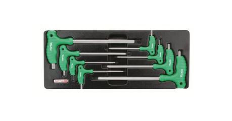 Набор-сет ключей L-Type Torx Т10-Т50 8шт 434х176мм TOPTUL