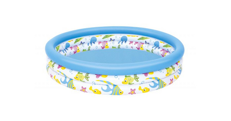Надувной детский бассейн Coral Kids, 122х25 см, BESTWAY