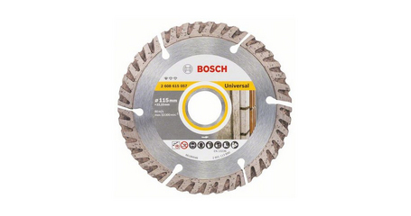 Алмазный круг 115х22.2 мм универс. сегмент. Turbo STANDARD FOR UNIVERSAL BOSCH