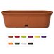 Ящик балконный для цветов Gerber (Гербера) 50x15 см с поддоном, DRINA