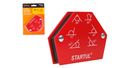 Угольник магнитный для сварки 11,5кг STARTUL PROFI (ST8520-11)