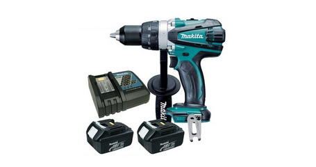 Аккум. дрель-шуруповерт MAKITA LXT DDF 458 RFE в чем.