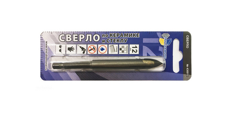 Сверло по кафелю/стеклу 12 мм Trio-Diamond
