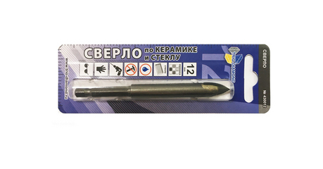 Сверло по кафелю/стеклу 12 мм Trio-Diamond