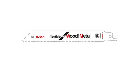 Пилка сабельная по дереву с гвоздями S922HF (2 шт.) BOSCH