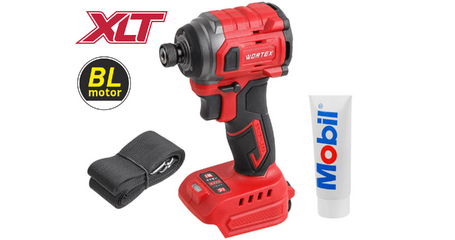 Аккум. ударный гайковерт/винтоверт WORTEX CWR 0218 в кор. XLT SOLO БЕСЩЕТ., 18 В, 220 Н*м