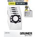 Пылесборники 5 шт. в комплекте BRUNER MPVC-30001