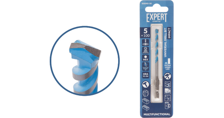 Сверло универсальное  5x100 мм MultiFunctional EXPERT STARTUL