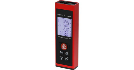 Дальномер лазерный WORTEX LR 7001 в кор., 0,03 – 70, ± 2 мм