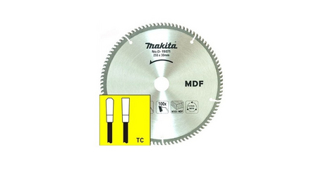 Диск пильный 255х30 мм 100 зуб. по дереву MDF MAKITA
