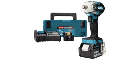 Аккум. ударный гайковерт MAKITA LXT DTW300SF1J MAKPAC
