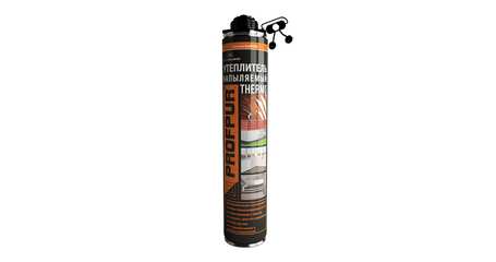 Утеплитель напыляемый PROFPUR THERMO (890мл)