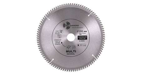 Диск пильный 255х30 мм 100 зуб. универсальный  Multi Material