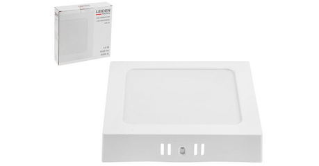 Светильник светодиодный накладной квадрат 12 Вт 4000К, IP44 SFS-S LEIDEN ELECTRIC