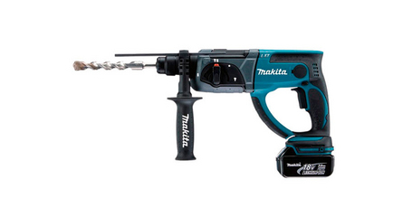 Аккум. перфоратор MAKITA LXT DHR 202 RFE в чем.