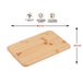 Блюдо плоское бамбуковое 30,5х20,5 см, BAMBOO, PERFECTO LINEA