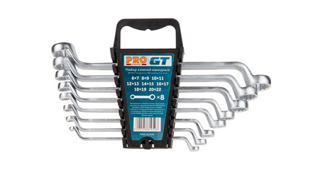 Набор ключей накидн. 6-22мм 8шт PRO STARTUL GT (PRO-83008)
